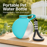 Portable Pet Travel Water Bottle + Cup